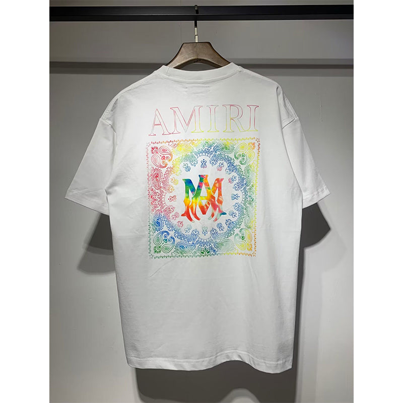 Amiri T Shirts Fashion Print Couple High Street