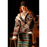 Unisex Coat Loose Cotton Coat Couple Coat