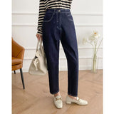Women Jeans Retro Loose Small Slimming