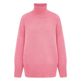 Women Work Business Casual Sweats Loose Casual Sweater Turtleneck Sweater