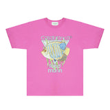 Casablanca T Shirts Fashion Print Street