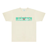 Casablanca T Shirts Fashion Print Street