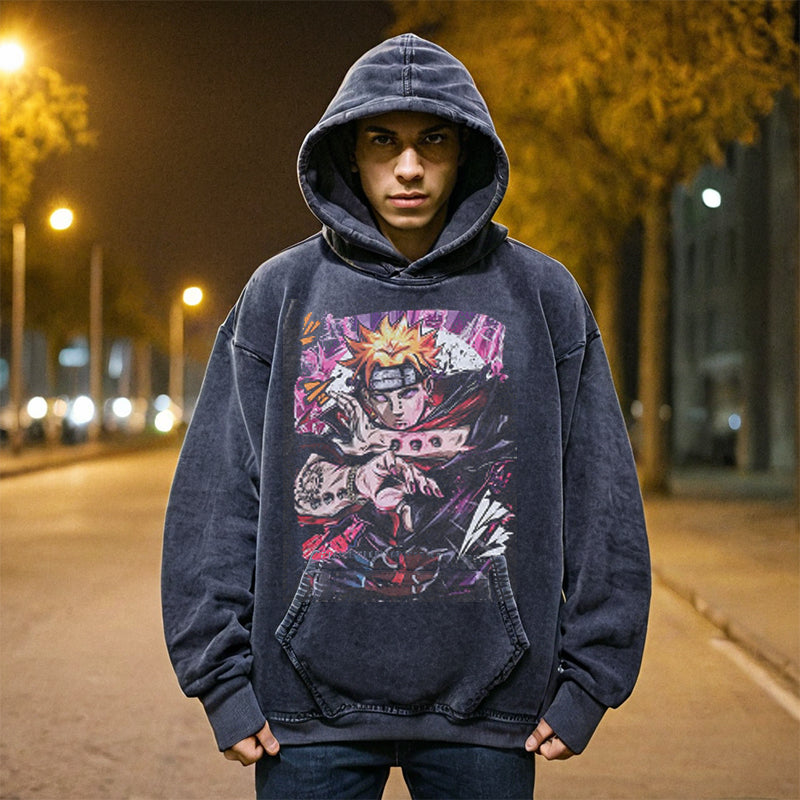 Mens Vintage Hoodie Sweater High Street Vintage