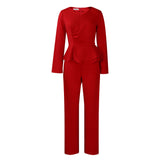 Women Jumpsuit Fall Winter Fashion Pants