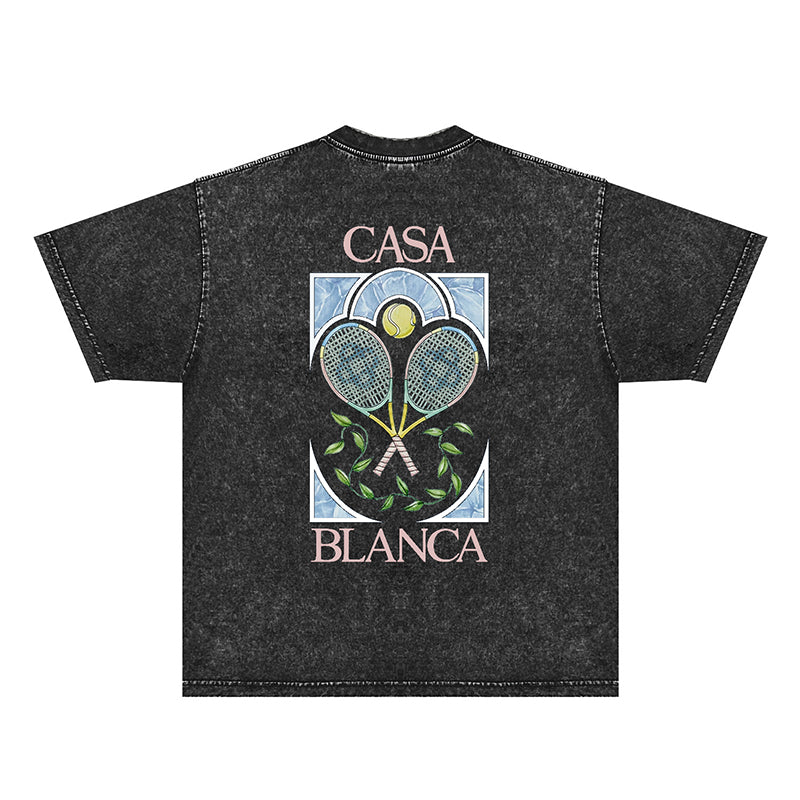 Casablanca Distressed T-Shirt
