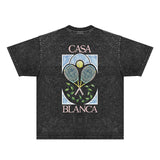 Casablanca Distressed T-Shirt
