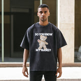 Mens Vintage T Shirt Short Sleeve T-Shirt Men's and Women's