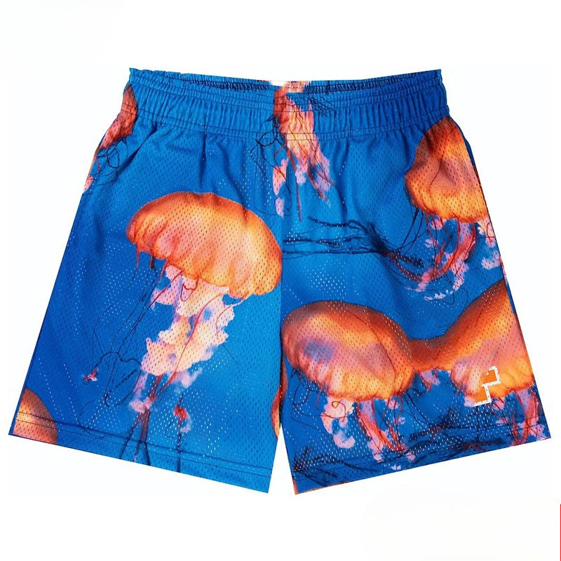 Eric Emanuel EE Shorts EE Casual Shorts Sports Quad Pants Mesh Breathable