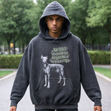 Mens Vintage Hooded Sweater for Men and Women