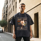 Mens Vintage T Shirt Short Sleeve T-Shirt Men