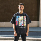 Mens Vintage T Shirt Cotton T-Shirt Men's Sleeves