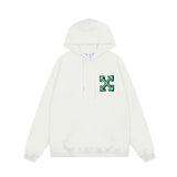 OFF WHITE Hoodie Trendy Street Style Personalized Cotton