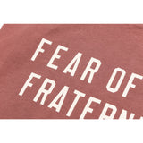 Fog Essentials tank spring summer FOG letter crew neck vest