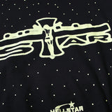 Hellstar Hoodie gradual change color retro hooded sweater
