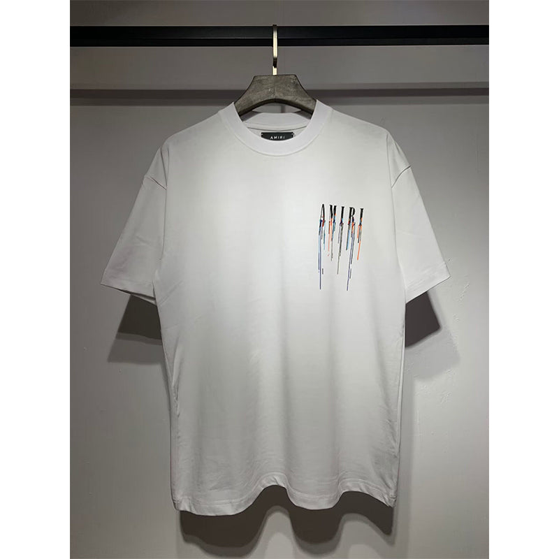 Amiri T Shirts Fashion Print Couple High Street