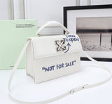 Off White Bag Casual Outdoor Convenient Tote Bag