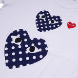 CDG Be Kind T Shirt Lay round Neck Pure Cotton