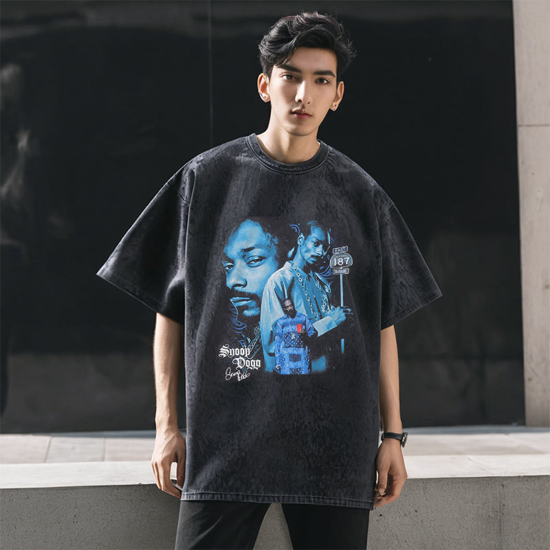 Mens Vintage T Shirt Retro Shirt Men's Casual