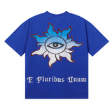 Godspeed T Shirts Supercar Beach Road Print Cotton Casual Short Sleeves Men and Women