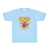 Casablanca T Shirts Fashion Print Street