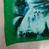 First Row T Shirts LOST UTOPIA UNIVERSE CROPPED TEE White Ink Direct Injection Hot Drill High Quality Pure Cotton