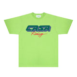 Casablanca T Shirts Fashion Print Street