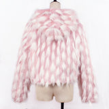 Women Fur Jacket Fashion Plush Coat