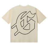 Godspeed T Shirts Skateboard Skull Junior Print Cotton Casual Short Sleeve Men and Women