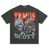 Travis Scott Scarlet Letter T-Shirt