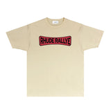 Rhude T Shirts Printed Trendy Pure Cotton