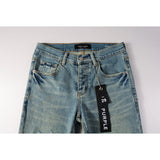 Purple Brand Jeans Pure Cotton High Street Trend #9076