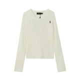 Ralph Lauren Knitted sweaters V-neck twist knitted sweater