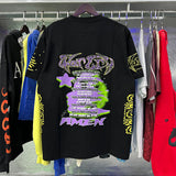 Hellstar T Shirts Retro abstract print