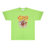 Casablanca T Shirts Fashion Print Street