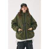 Unisex Coat Shell Jacket Hooded Coat Winter