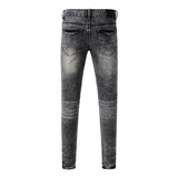 Purple Brand Jeans Pure Cotton High Street Trend #9105
