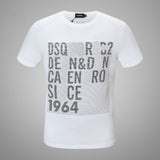 Dsq2 T Shirt Casual Sports Letter Print Short Sleeve Summer Men