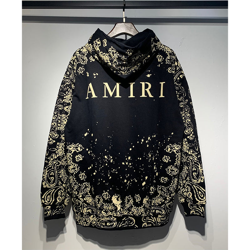 Amiri Hoodie High Street Fashion Prints