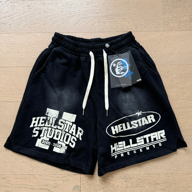 Hellstar Shorts Retro Style High Street Trend