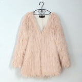 Women Fur Jacket Fashion Casual Fur Jacket