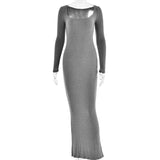 Women Dress Sexy Knitted Stretch Dress