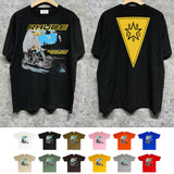 Rhude T Shirts Printed Trendy Pure Cotton