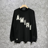 Amiri Long Sleeved Shirt Printed Trendy Pure Cotton