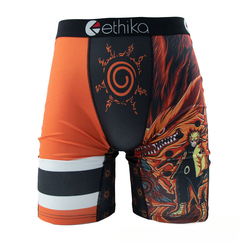 Ethika Boxer Briefs Naruto Breathable Comfort Boxer Briefs