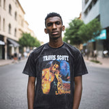 Mens Vintage T Shirt Old Short Sleeve T-Shirt Half Sleeve