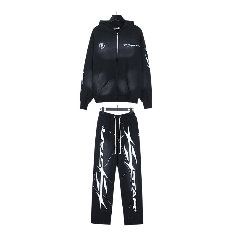 Hellstar Hoodie And Pants Two-Piece Set