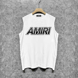 Amiri tank top missing grid printing