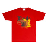Rhude T Shirts Printed Trendy Pure Cotton