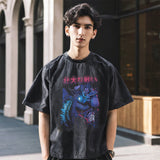 Mens Vintage T Shirt T Old Short Sleeve T-Shirt Men and Women