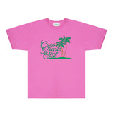 Casablanca T Shirts Fashion Print Street